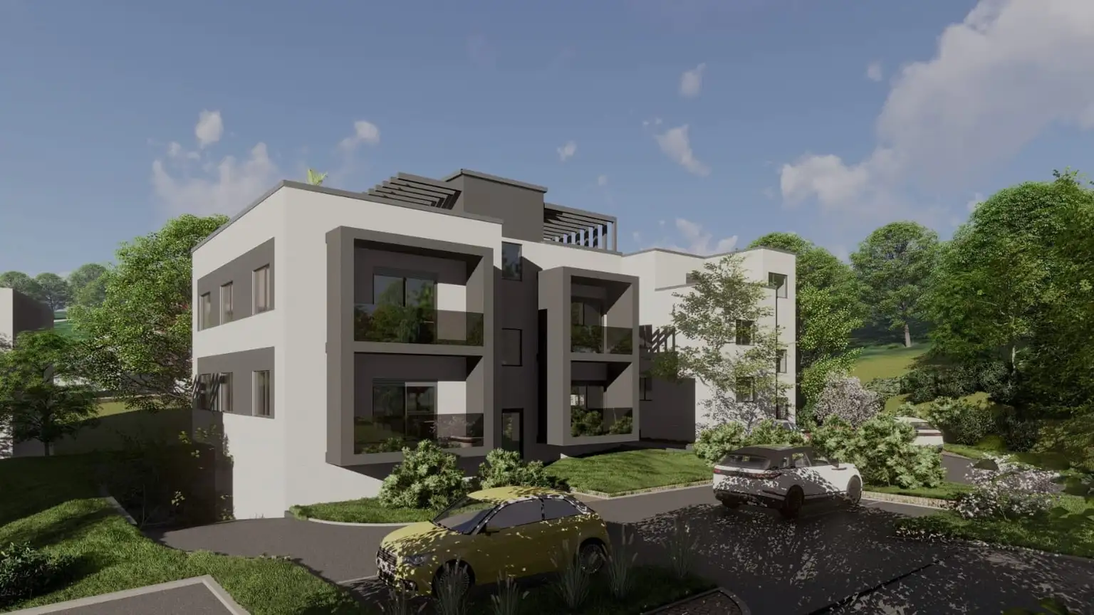 Záhreb, Gornja Dubrava - moderná bytová novostavba
