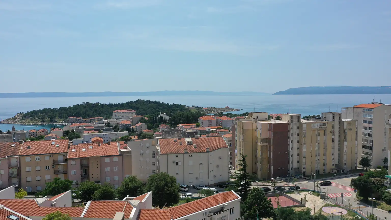 Makarska – Obytný dom v centre mesta vo výstavbe