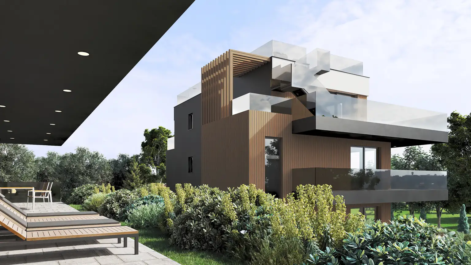 Zagreb, Gračani - Projekt luksuznog stambenog kompleksa , novogradnja