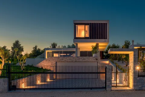 Primošten - Villa con piscina e vista mare