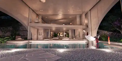 Brač, Postira - Građevinsko zemljište sa projektom vile