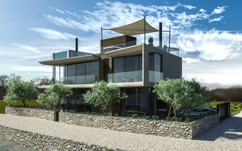 Sukošan – Luxusní moderní vila s bazénem 441 m2