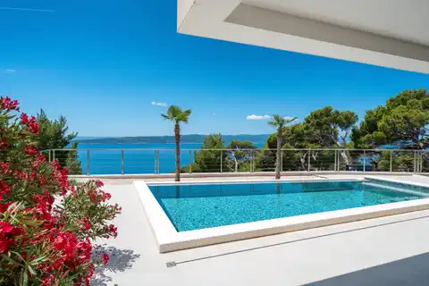 Makarska, Brela - Luxusná vila s panoramatickým výhľadom na more 317 m2