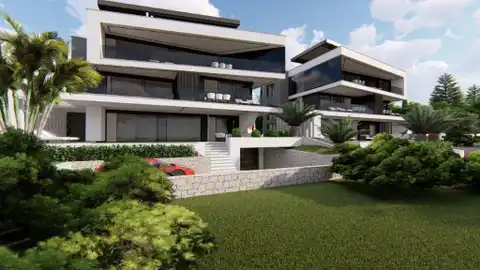 Zadar, Petrčane - Luksuzan penthouse s jacuzzijem