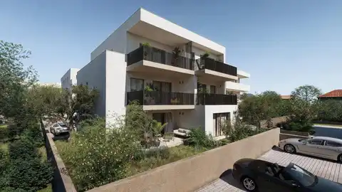 Квартира 60,33 м², Каштел Штафилич — 3-комн., новостройка, первая линия от моря
