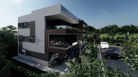 Zadar, Zaton - Luksuzan trosoban stan 74 m2