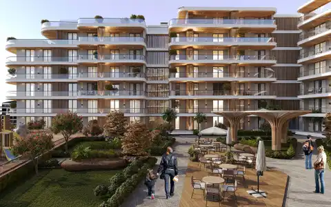 Zadar, Červené domy - Luxusní dvoupokojový byt 52 m2 novostavba