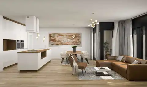 Záhřeb, Ribnjak, Gold Residence - Čtyřpokojový byt v centru města 105 m2