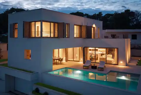 Brač, Splitska - Maison avec vue sur la mer