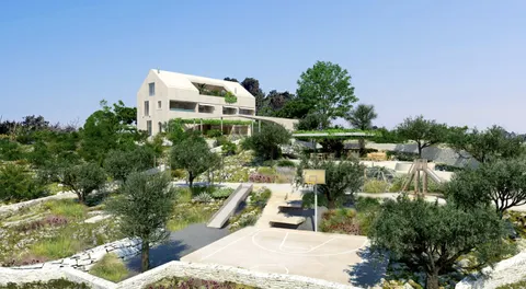 Sevid, Dvornica - Stavební pozemek s projektem luxusní vily