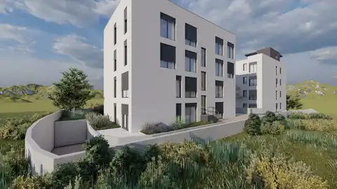 Podstrana - One-bedroom apartment with a garden