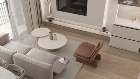 Kaštel Lukšić - Trojizbový byt na prízemí v novostavbe