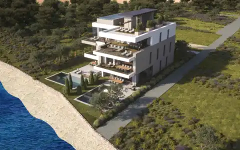 Sukošan – Luxusní moderní penthouse se střešní terasou a bazénem 193 m2