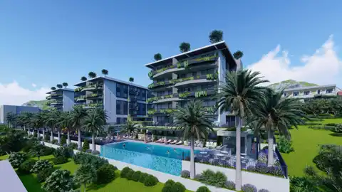 Makarska – Moderan dvosoban stan u stambeno-luksuznom kompleksu 66 m2