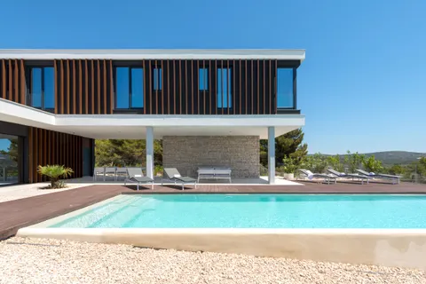 Primošten - Villa con piscina e vista mare