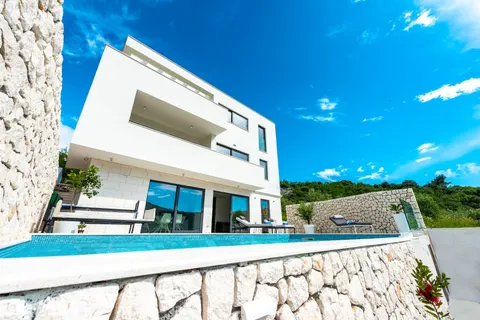 Zaton, Dubrovník - Moderní vila u moře 210m2
