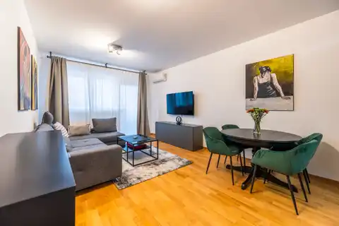 Загреб, Нижний город - Двухкомнатная современная квартира в аренду в новостройке.