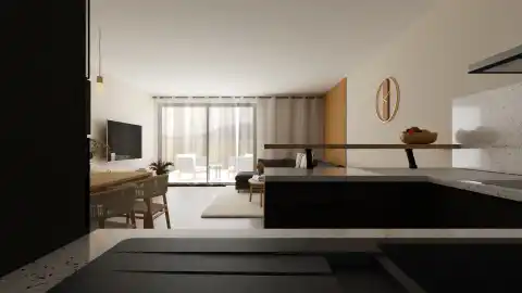 Vabriga – mieszkanie dwupokojowe z tarasem