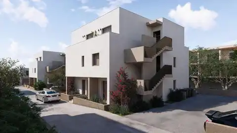 Квартира 60,33 м², Каштел Штафилич — 3-комн., новостройка, первая линия от моря