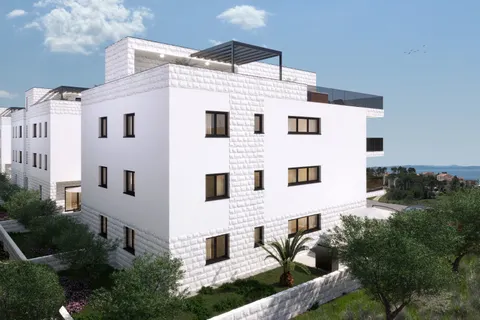 Zadar, Privlaka - Trosoban penthouse u stambenom naselju blizu mora 111 m2, novogradnja