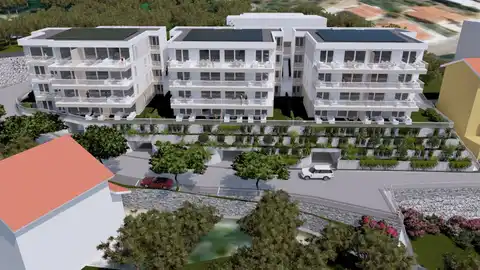 Wohnung 46 m², Živogošće — 2 Zimmer, 1. Etage, Loggia
