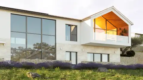 Vila 380 m², bazen, pogled na more – Podstrana, Gornja Podstrana