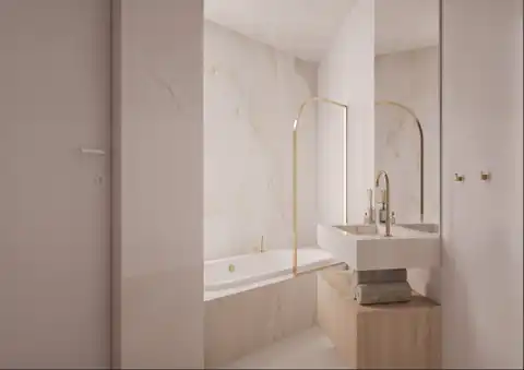 Istra, Umag - Green Tower Hotel & Residence trojizbový apartmán