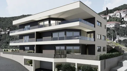 Kvarner, Opatija – Luxusní dvoupokojový byt s výhledem na moře 89 m2