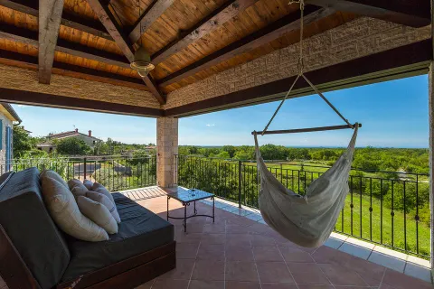 Istrie, Sveti Lovreč – Luxusní kamenná vila