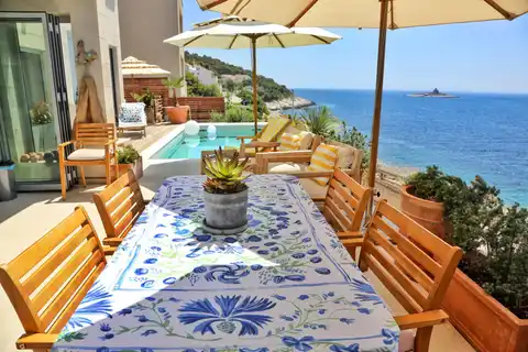 Hvar, otok Hvar – moderna vila prvi red do mora