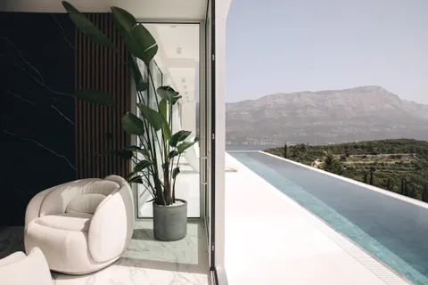 Korčula, Žrnovo - Villa familiale de luxe avec une vue imprenable 360 m2