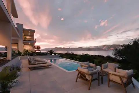 Pag - Razkošen trisobni penthouse, novogradnja