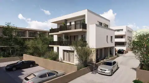 Квартира 60,33 м², Каштел Штафилич — 3-комн., новостройка, первая линия от моря