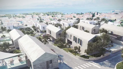 Brač, Supetar – Komplex luxusních vil v řadě