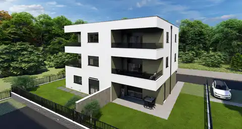 Kaštela, Kaštel Stari - Zwei-Zimmer-Wohnung mit Terrasse in modernem Neubau