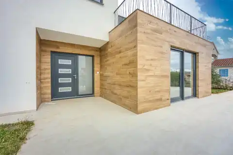 Kaštelir-Labinci - Dvojna kuća s bazenom i pogledom na more