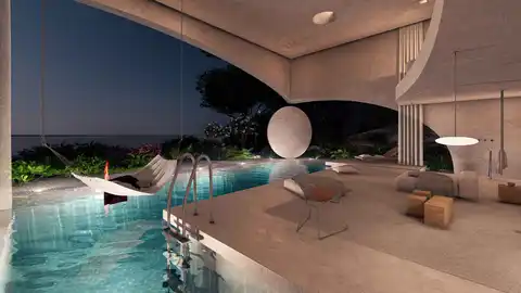 Brač, Postira - Građevinsko zemljište sa projektom vile