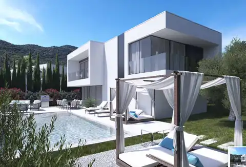 Pelješac, Brijesta - Gradbeno zemljišče s pogledom na morje 4250 m2