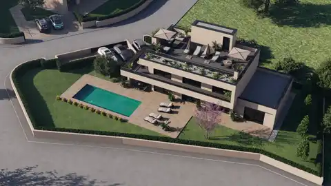 Poreč - modern villa with a sea view