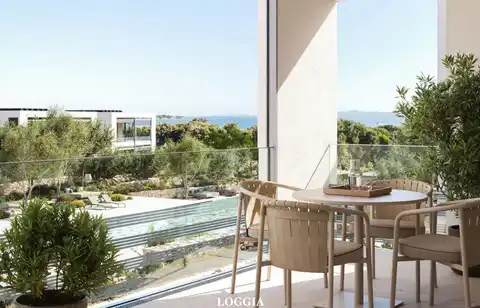 Zadar, Petrčane - Dvosoban apartman s loggiom