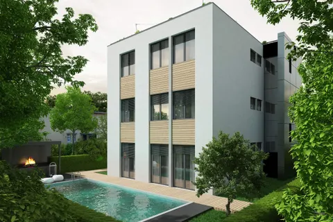 Zagreb, Srebrnjak - Ekskluzivno petsobno stanovanje z vrtom in bazenom 150 m2 novogradnja