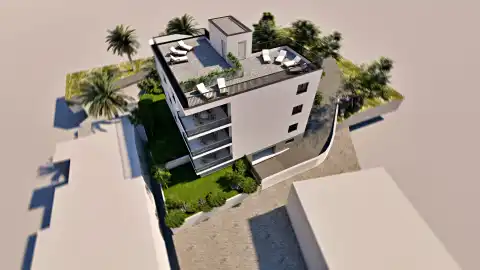 Trogir, Okrug Gornji - Dvojizbový byt v modernej novostavbe