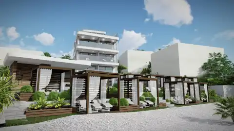 Trogir, Čiovo - Moderan jednosoban stan prvi red do mora