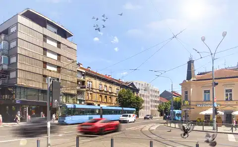 Zagreb, Maksimir - Četverosoban penthouse s prostranim terasom