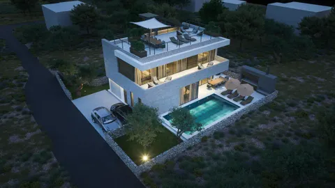 Sukošan – Luxusní moderní vila s bazénem 411 m2