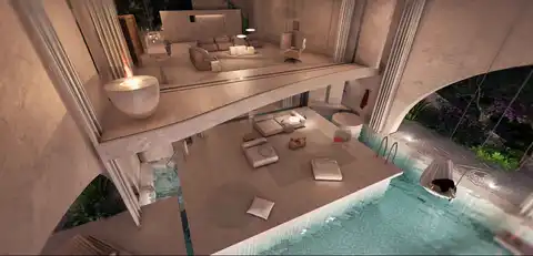 Brač, Postira - Građevinsko zemljište sa projektom vile