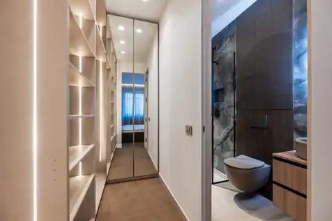 Penthouse 123 m², Maksimir — première location, ascenseur privatif, garage