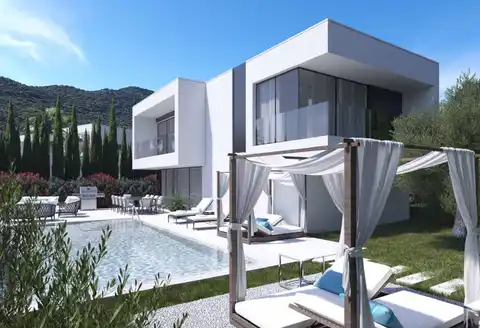 Pelješac, Brijesta - Gradbeno zemljišče s pogledom na morje 4250 m2