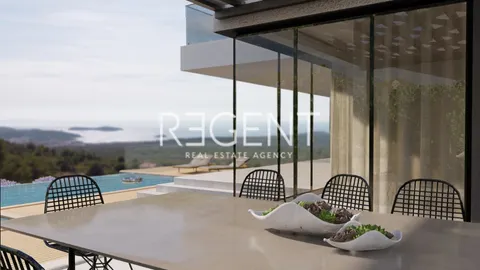 Šibenik, Rogoznica - Pozemek s projektem pro výstavbu dvou luxusních vil 1741m2