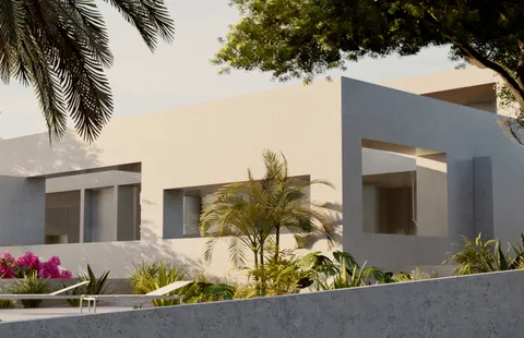 Split, Podstrana, pozemok 1400 m2 s projektom luxusnej vily s výhľadom na more